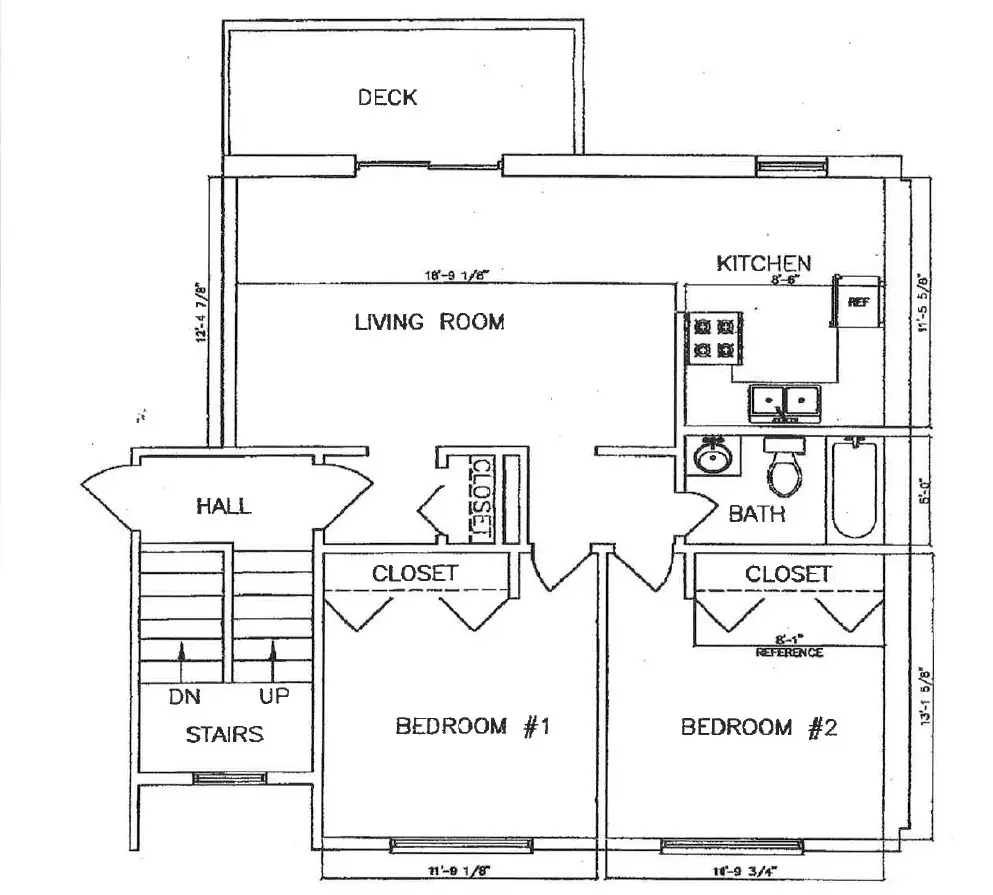 CV Floor Plan - 2 BDRM